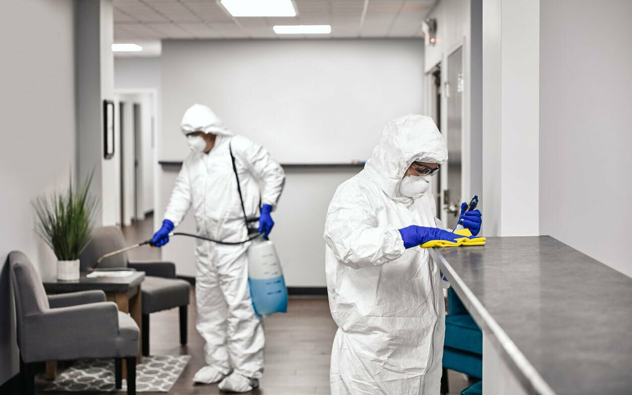 ФОТО Обработка офиса от вредителей в поселке Московской области центральной усадьбы совхоза Мир | подробно