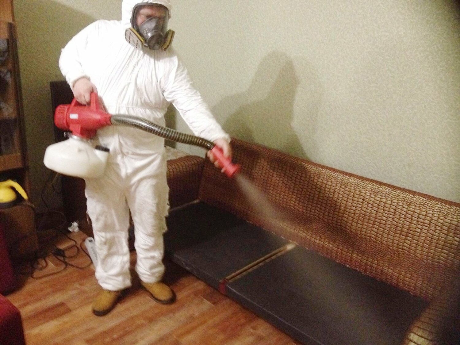 ФОТО Когда можно вернуться в помещение после дезинсекции в поселке Московской области центральной усадьбы совхоза Мир? | подробно